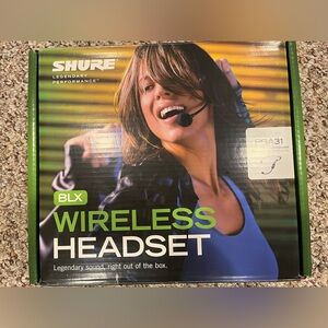 Shure BLX14 Wireless Headset microphone system